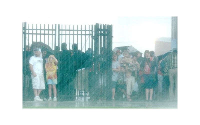 2011: Summer rain before the game